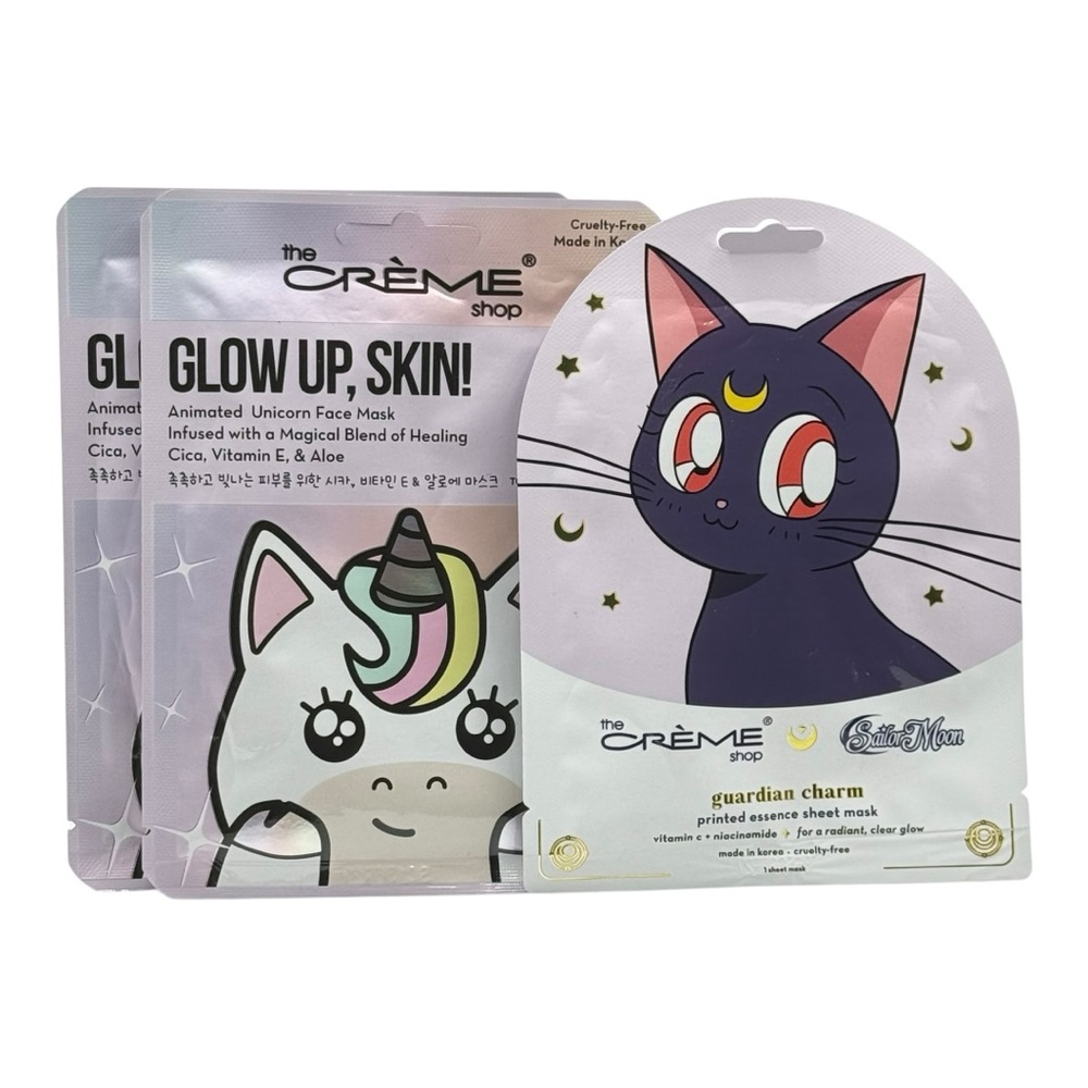 The Crème Shop Face 3 Set Mask Set